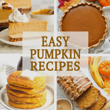  Easy & Delicious Pumpkin Recipes