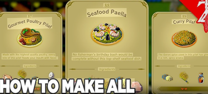 TOTK Recipes